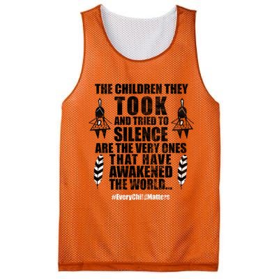 Every Child Matters Quote Mesh Reversible Basketball Jersey Tank