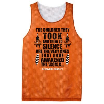 Every Child Matters Quote Mesh Reversible Basketball Jersey Tank