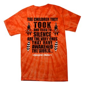 Every Child Matters Quote Tie-Dye T-Shirt