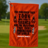 Every Child Matters Quote Golf Towel