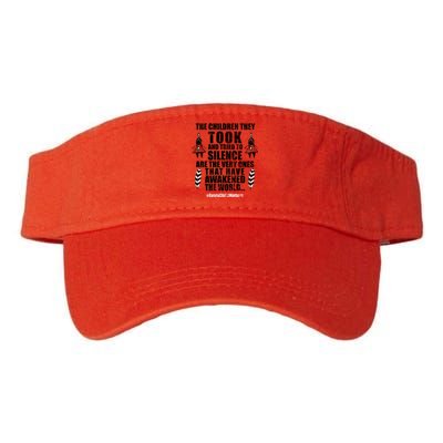 Every Child Matters Quote Valucap Bio-Washed Visor