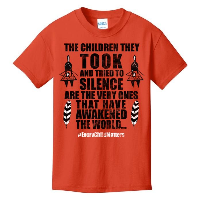 Every Child Matters Quote Kids T-Shirt