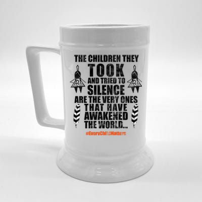 Every Child Matters Quote Beer Stein