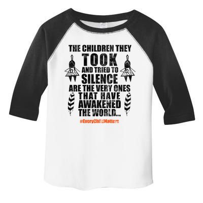 Every Child Matters Quote Toddler Fine Jersey T-Shirt