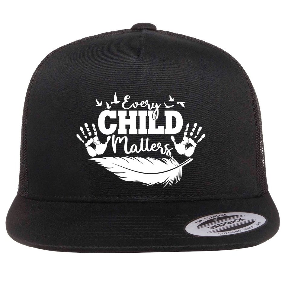 Every Child Matter Celebrate Orange Day Flat Bill Trucker Hat