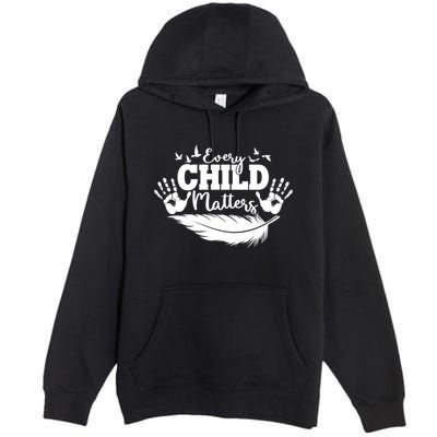 Every Child Matter Celebrate Orange Day Premium Pullover Hoodie
