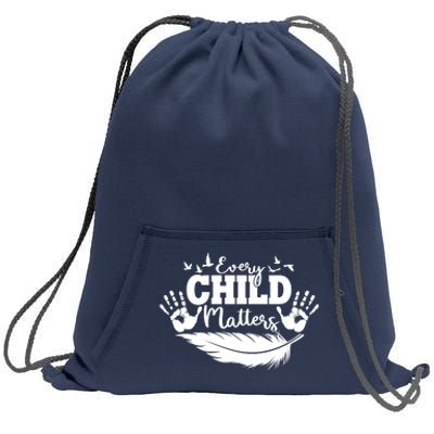 Every Child Matter Celebrate Orange Day Sweatshirt Cinch Pack Bag