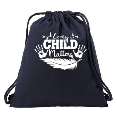 Every Child Matter Celebrate Orange Day Drawstring Bag