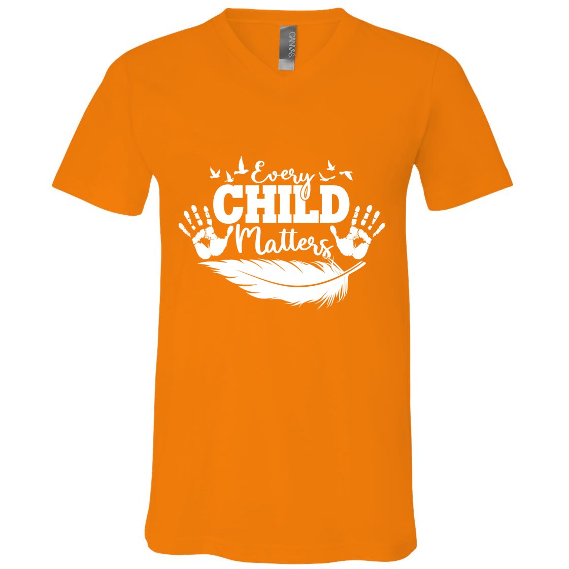 Every Child Matter Celebrate Orange Day V-Neck T-Shirt