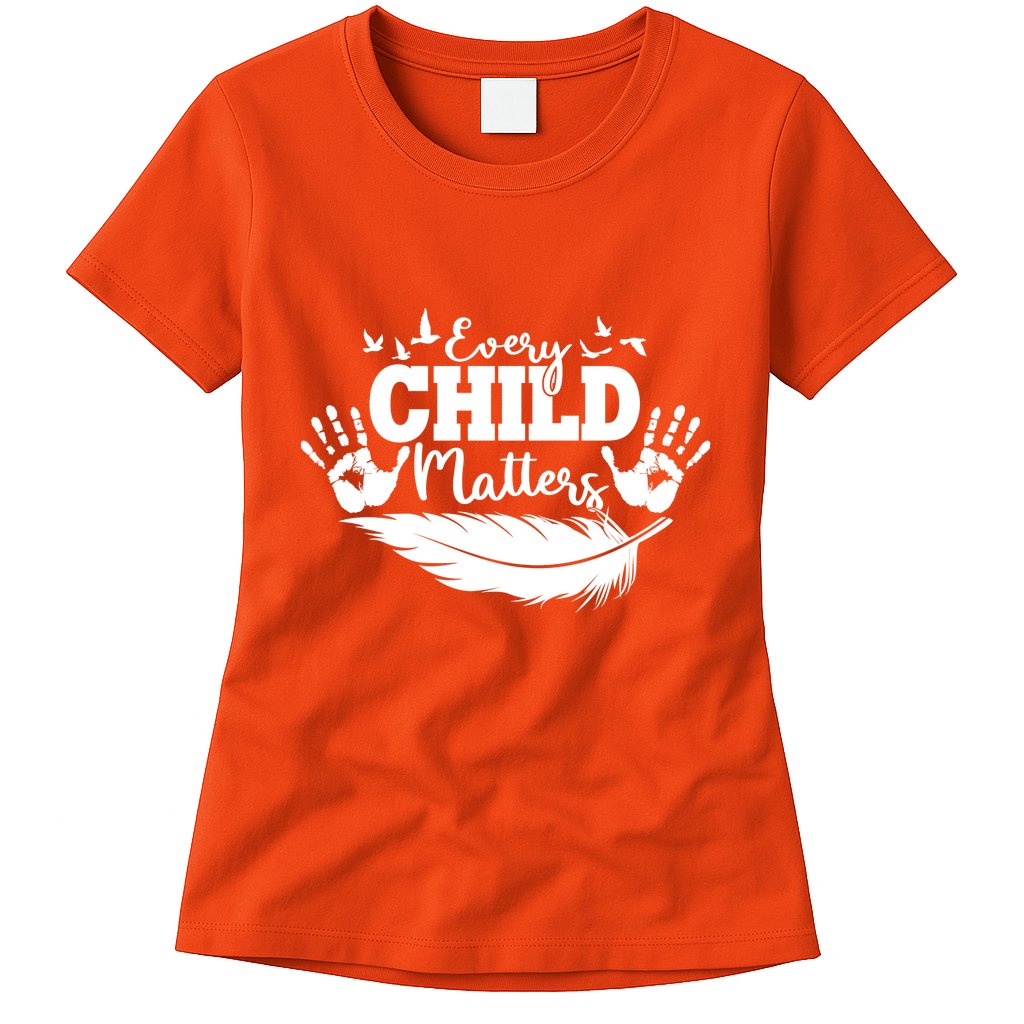 Every Child Matter Celebrate Orange Day Womens T-Shirt