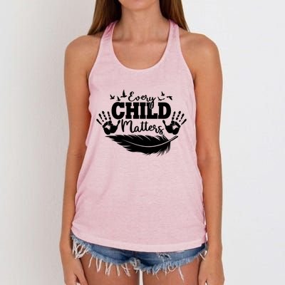 Every Child Matter Celebrate Orange Day Women's Knotted Racerback Tank