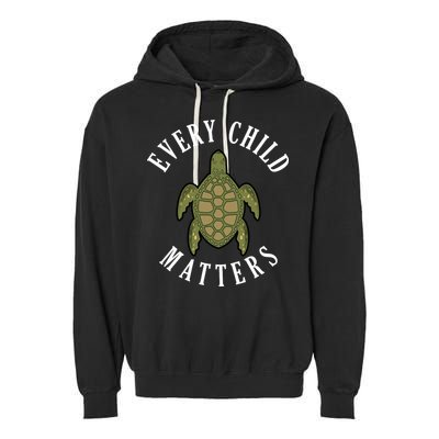Every Child Matters , Orange Day ,Residential Schools Garment-Dyed Fleece Hoodie