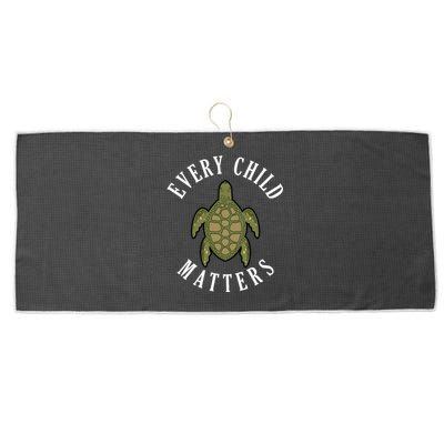 Every Child Matters , Orange Day ,Residential Schools Large Microfiber Waffle Golf Towel