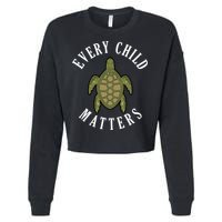 Every Child Matters , Orange Day ,Residential Schools Cropped Pullover Crew