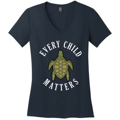 Every Child Matters , Orange Day ,Residential Schools Women's V-Neck T-Shirt