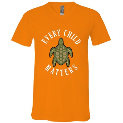 Every Child Matters , Orange Day ,Residential Schools V-Neck T-Shirt