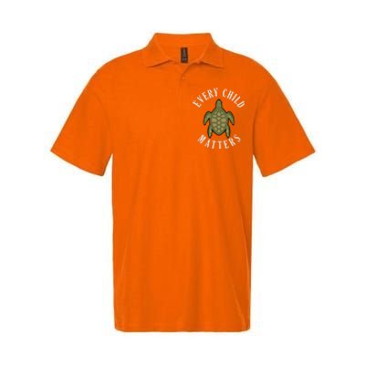 Every Child Matters , Orange Day ,Residential Schools Softstyle Adult Sport Polo