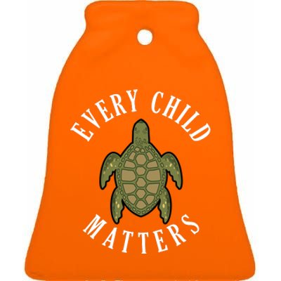 Every Child Matters , Orange Day ,Residential Schools Ceramic Bell Ornament