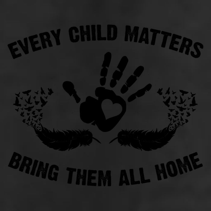 Every Child Matters Bring Them All Home 7 Panel Mesh Trucker Snapback Hat