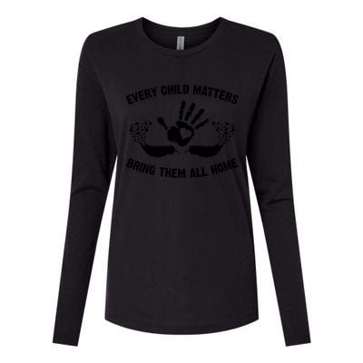 Every Child Matters Bring Them All Home Womens Cotton Relaxed Long Sleeve T-Shirt