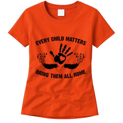 Every Child Matters Bring Them All Home Womens T-Shirt