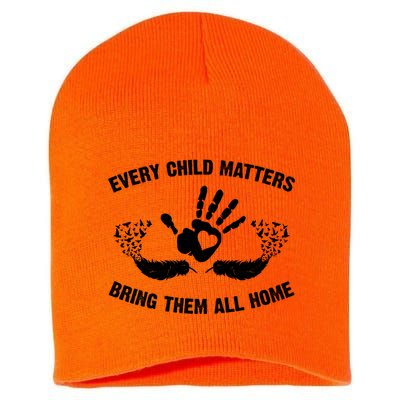 Every Child Matters Bring Them All Home Short Acrylic Beanie