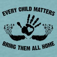 Every Child Matters Bring Them All Home Sueded Cloud Jersey T-Shirt