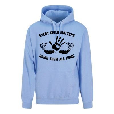 Every Child Matters Bring Them All Home Unisex Surf Hoodie