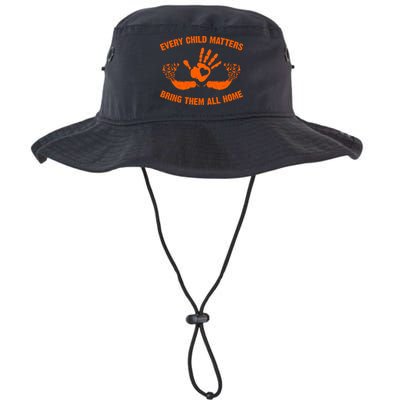 Every Child Matters Bring Them All Home Orange Handprint Bucket Hat