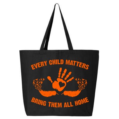 Every Child Matters Bring Them All Home Orange Handprint 25L Jumbo Tote