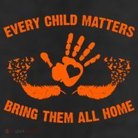 Every Child Matters Bring Them All Home Orange Handprint 25L Jumbo Tote
