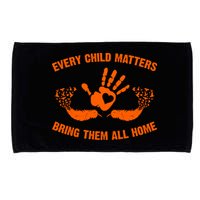 Every Child Matters Bring Them All Home Orange Handprint Microfiber Hand Towel