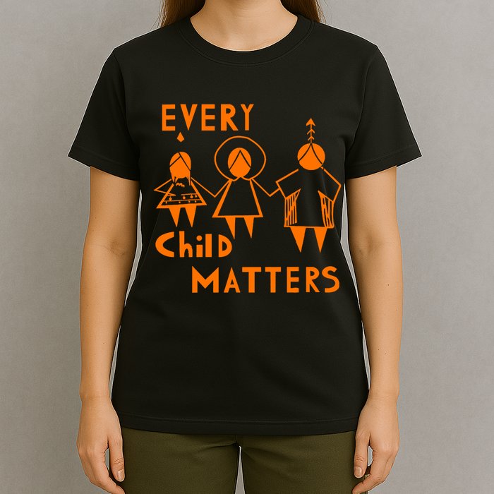 Every Child Matters Orange Print T-Shirt
