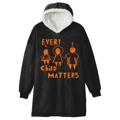 Every Child Matters Orange Print Hooded Wearable Blanket