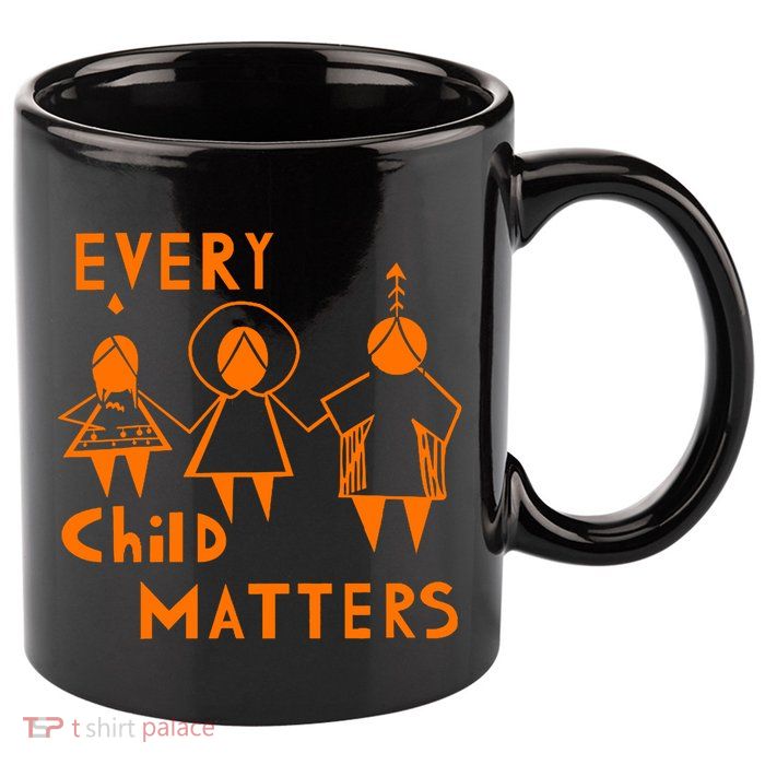 Every Child Matters Orange Print 11oz C Handle Ceramic Mug