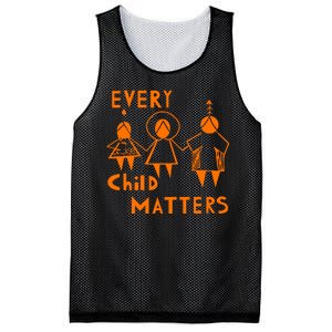 Every Child Matters Orange Print Mesh Reversible Basketball Jersey Tank