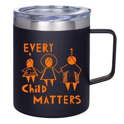 Every Child Matters Orange Print 12oz Stainless Steel Coffee Mug
