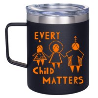 Every Child Matters Orange Print 12oz Stainless Steel Coffee Mug