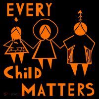 Every Child Matters Orange Print Tall Sweatshirt