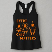 Every Child Matters Orange Print Womens Tank Top