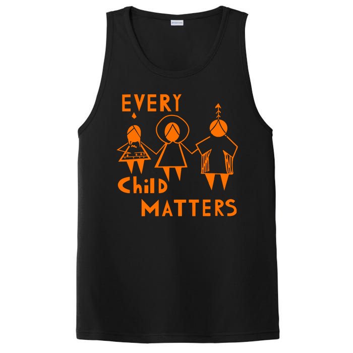 Every Child Matters Orange Print PosiCharge Competitor Tank