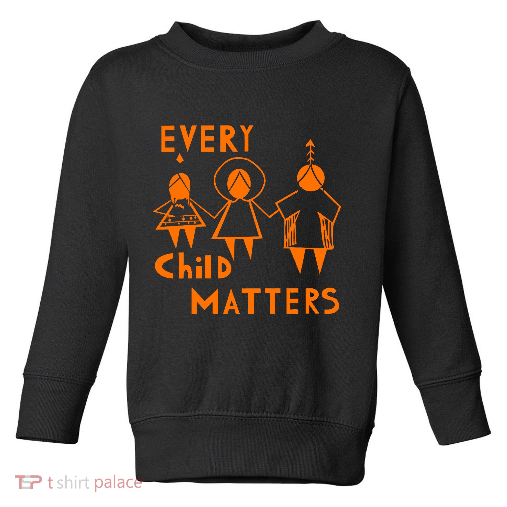 Every Child Matters Orange Print Toddler Sweatshirt