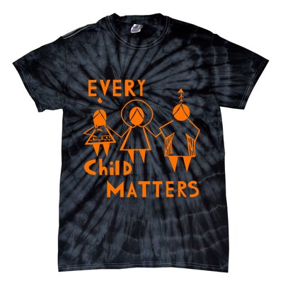 Every Child Matters Orange Print Tie-Dye T-Shirt