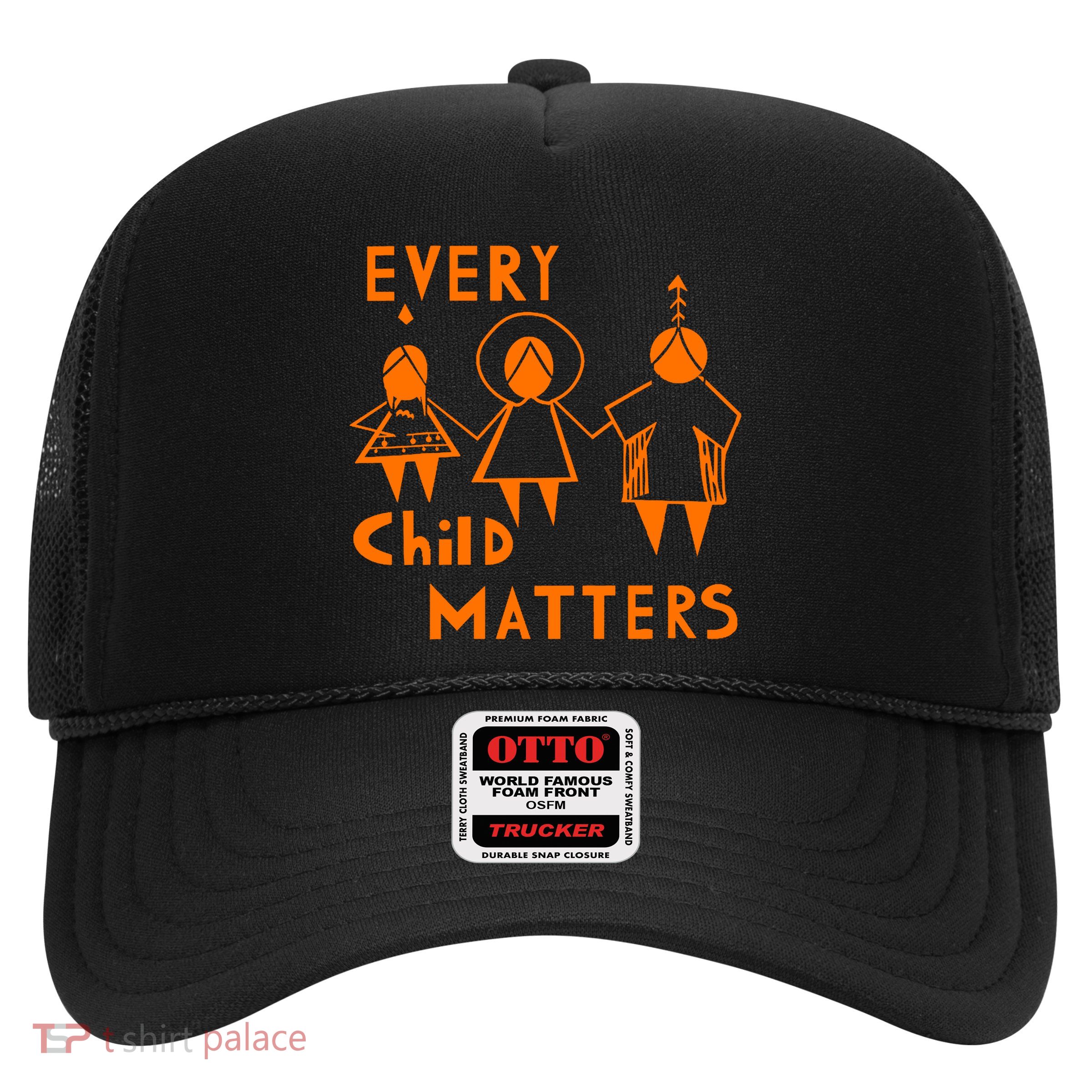 Every Child Matters Orange Print Trucker Hat