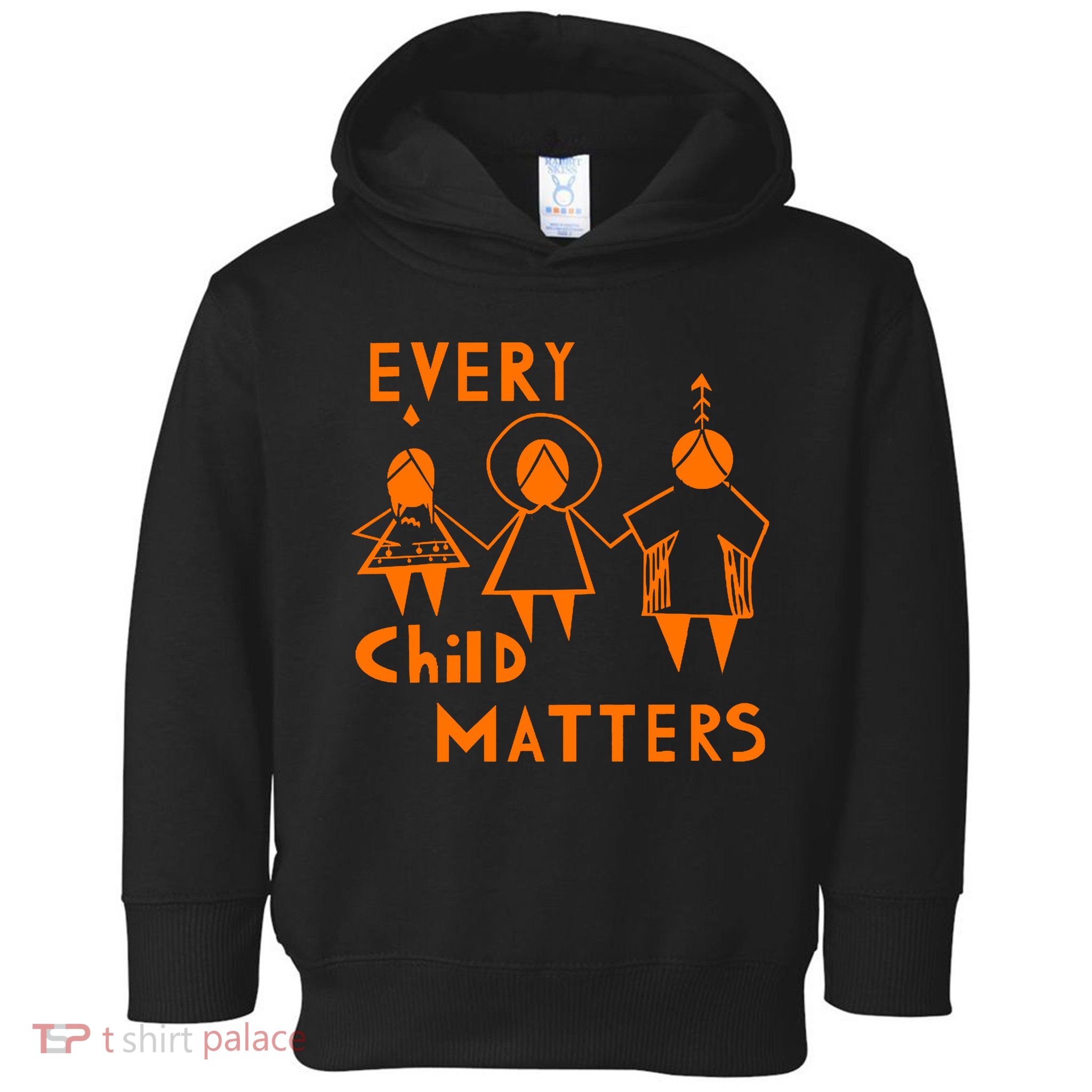 Every Child Matters Orange Print Toddler Hoodie