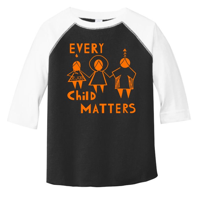 Every Child Matters Orange Print Toddler Fine Jersey T-Shirt
