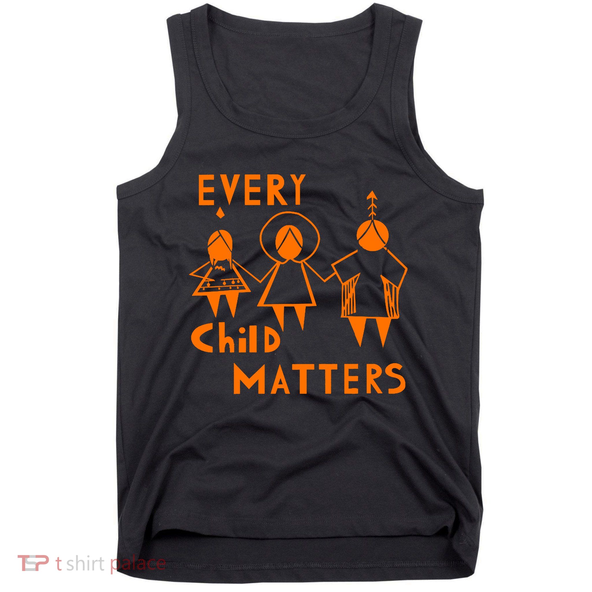 Every Child Matters Orange Print Tank Top
