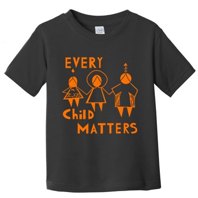 Every Child Matters Orange Print Toddler T-Shirt