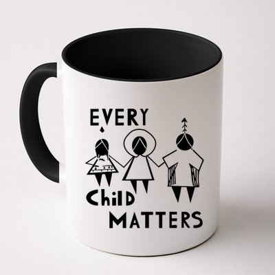 Every Child Matters Black Print Orange Coffee Mug