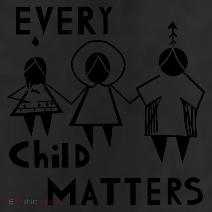 Every Child Matters Black Print Orange 25L Jumbo Tote